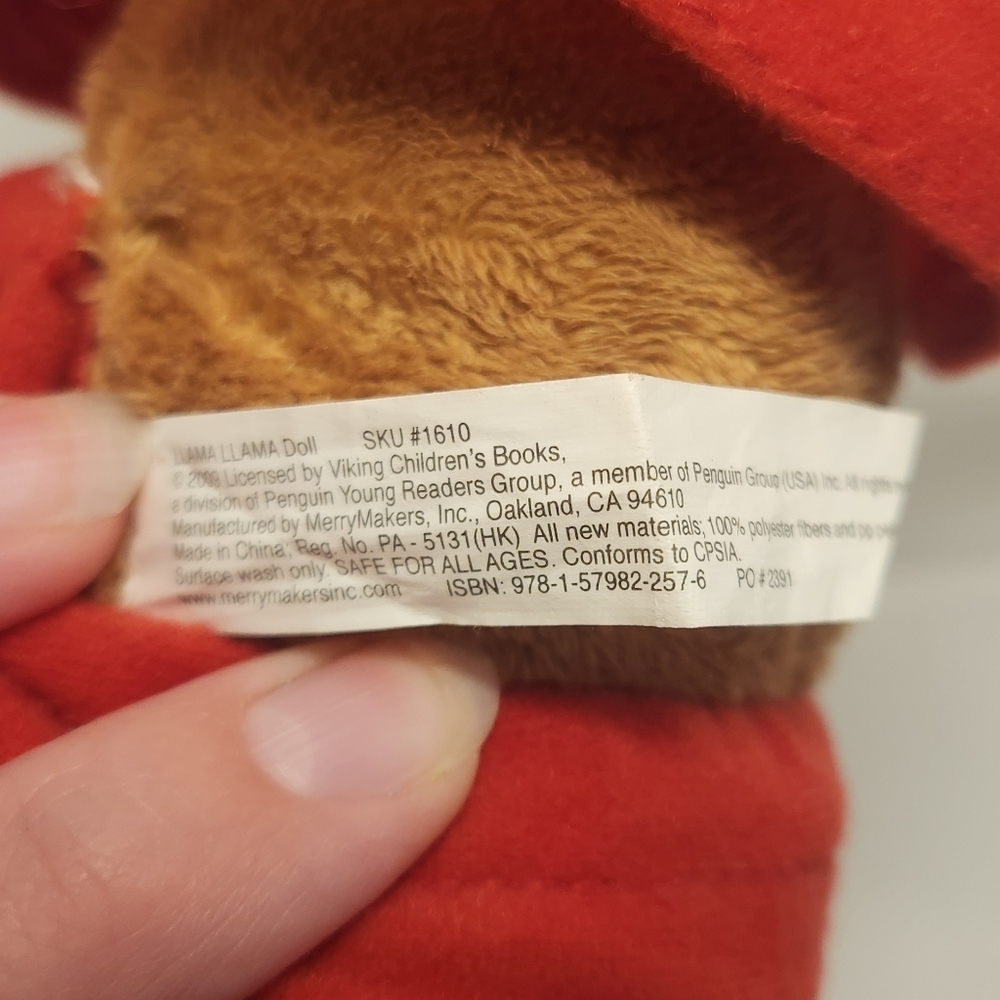 12” Llama Llama Red Pajama Plush Stuffed Animal - Picture 9 of 10